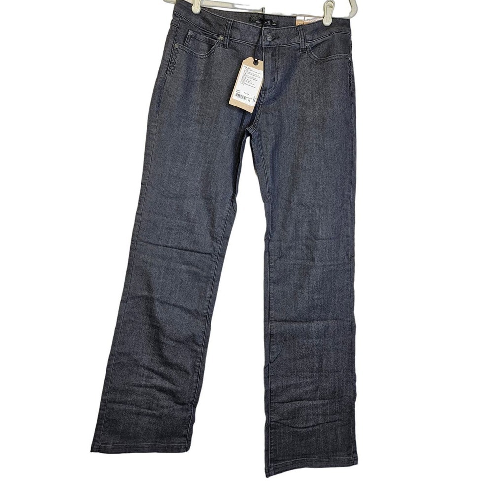 NEW Prana 0 Jada Jean Dark Wash Organic Cotton Mid Rise Stretch Bootcut